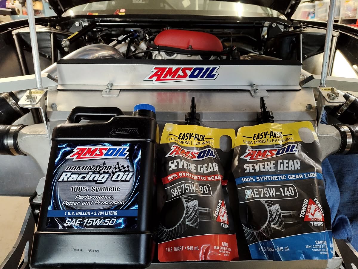 AMSOIL racing lubricants used in the SX Developments Sil80
