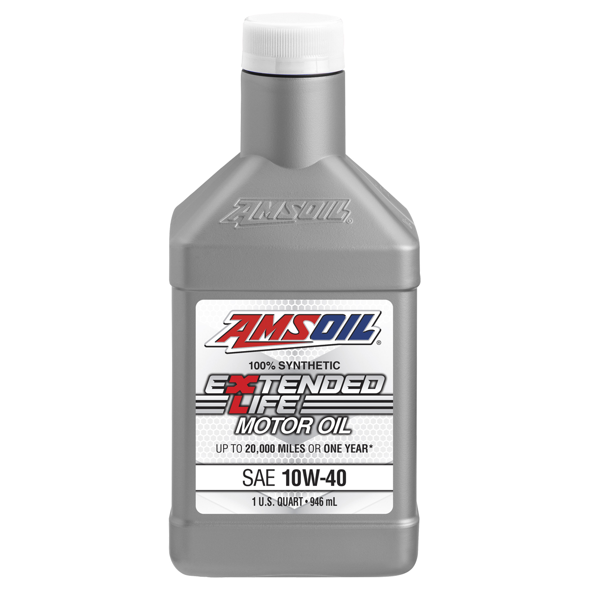 AMSOIL 100% Synthetic Extended-Life SAE 10W-40 Motor Oil