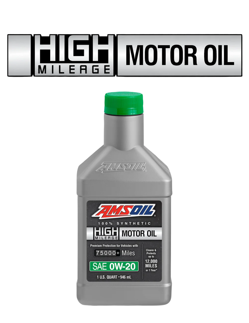 AMSOIL High-Mileage Motor Oil