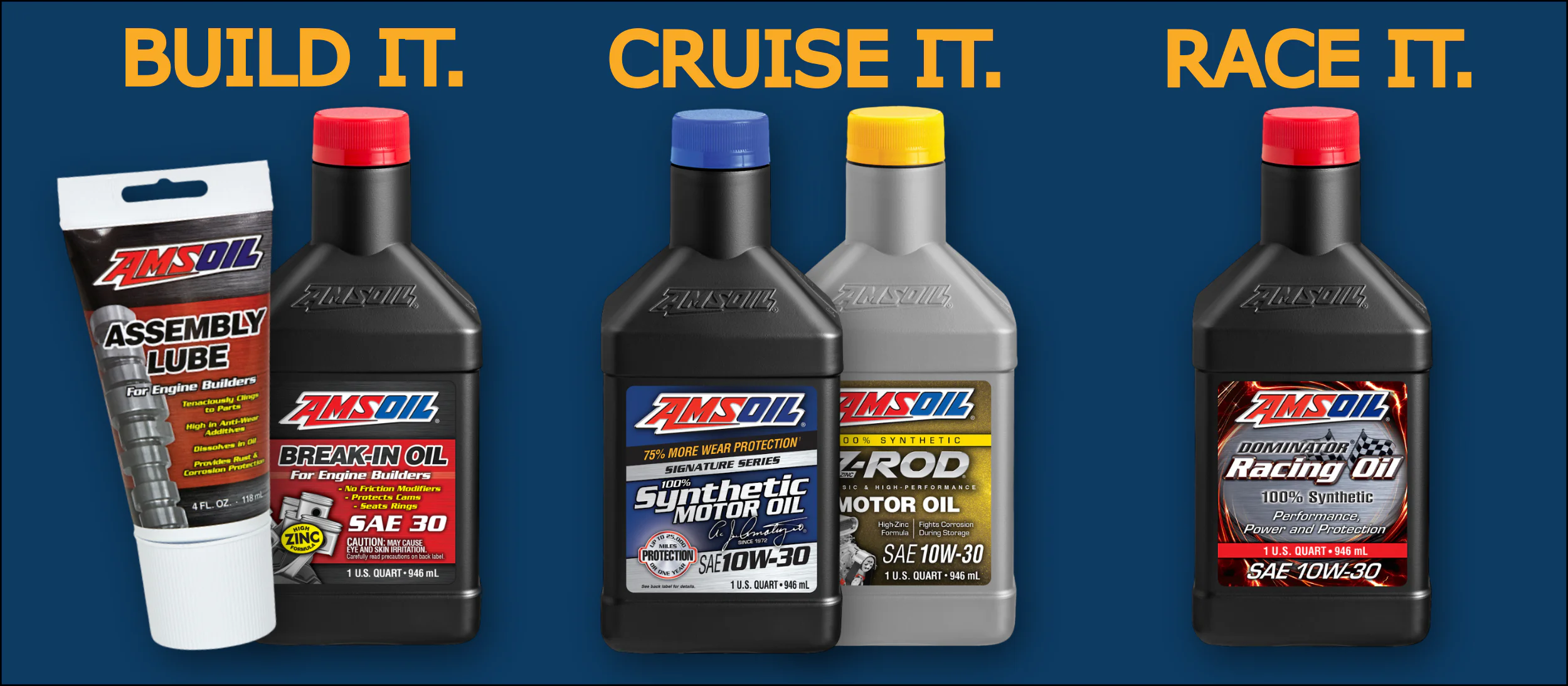 Build it. Cruise it. Race it.