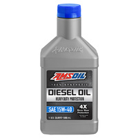 AMSOIL 15W-40 Heavy-Duty Synthetic Diesel Oil 1x Quart (946ml)
