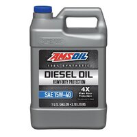 Amsoil Heavy-Duty 15W-40 100% Synthetic Diesel Engine Oil 3.78L Bottle ADP1G