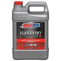 Amsoil European Mid SAPS 5W-40 100% Synthetic Engine Oil 3.78L Bottle AFL1G