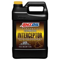 Amsoil Interceptor 2-Stroke 100% Synthetic Engine Oil 3.78L Bottle AIT1G
