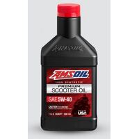 AMSOIL Premium 5W-40 100% Synthetic Scooter Oil QT (946ml)
