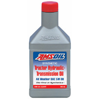 AMSOIL Synthetic Tractor Hydraulic/Transmission Oil SAE 5W-30 1x QUART (946ml)