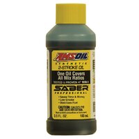 Amsoil Saber Professional 2-Stroke 100% Synthetic Engine Oil 103mL Bottle ATPBA