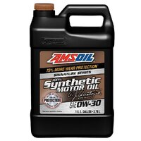 Amsoil Signature Series 0W-30 100% Synthetic Engine Oil 3.78L Bottle AZO1G