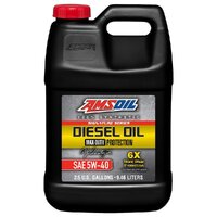 Amsoil Signature Series Max Duty 5W-40 100% Synthetic Diesel Engine Oil 9.45L Trade Pack DEOTP