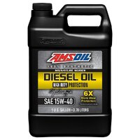 Amsoil Signature Series Max Duty 15W-40 100% Synthetic Diesel Engine Oil 3.78L Bottle DME1G