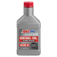 AMSOIL 0W-20 100% Synthetic Diesel Oil 1x Quart (946ml)