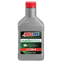 Amsoil Hybrid 0W-8 100% Synthetic Engine Oil 946mL Bottle HE08QT