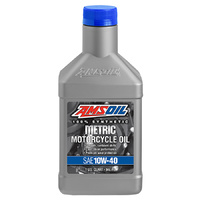 AMSOIL 10W-40 Synthetic Metric® Motorcycle Oil