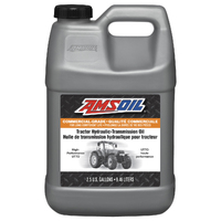 AMSOIL COMMERCIAL-GRADE TRACTOR HYDRAULIC-TRANSMISSION OIL 1x 2.5 GALLON TRADE PACK (9.46L)