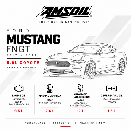 Ford Mustang FN GT 5.0 Service Bundle | AMSOIL Australia