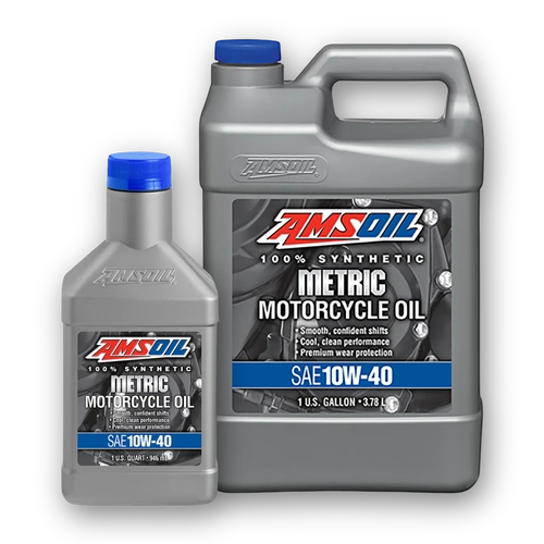 Metric 4-Stroke 10W-40 Motorcycle Oil MCF