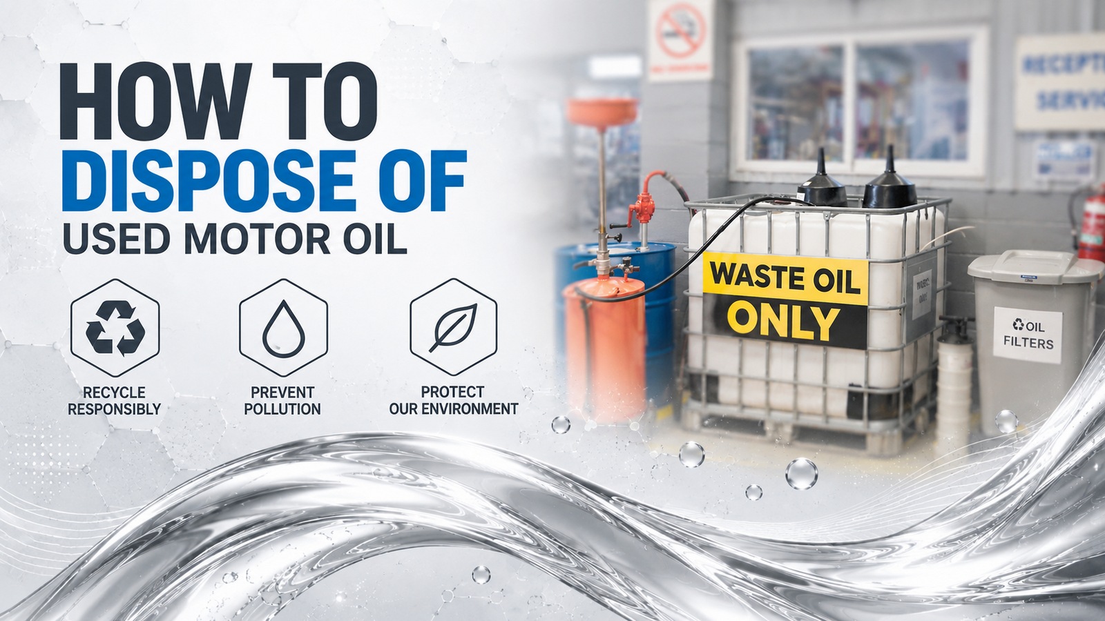 How to Dispose of Used Engine Oil in Australia