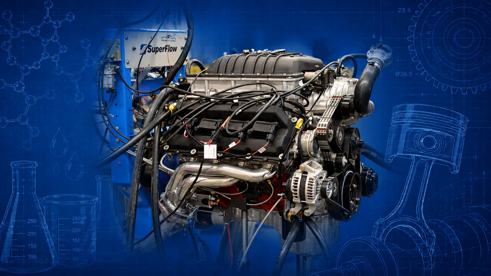 Inside the AMSOIL Dyno: Testing the 1,000 HP Hellephant Engine