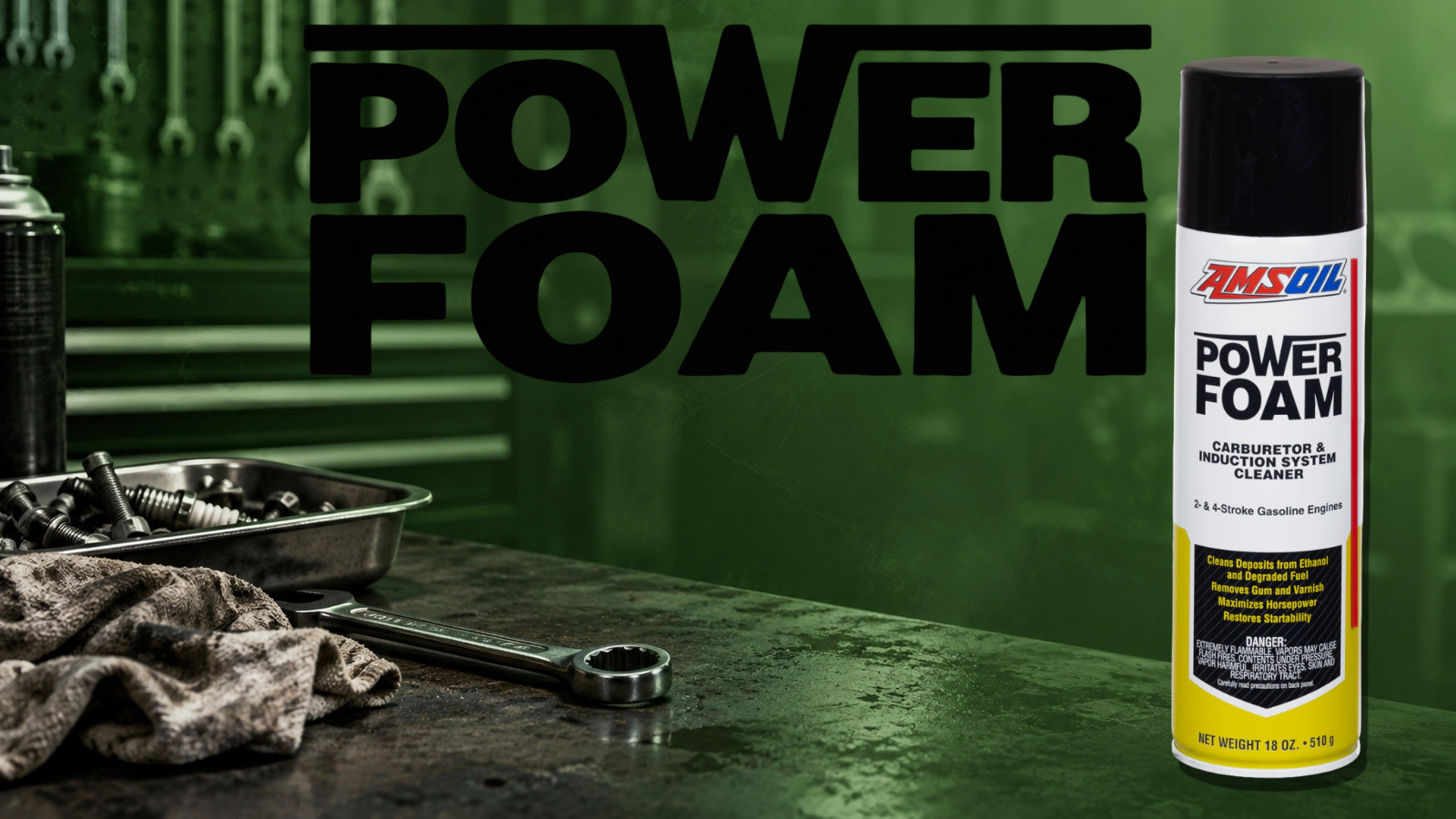 AMSOIL Power Foam: What Does It Clean and How Do You Use It?